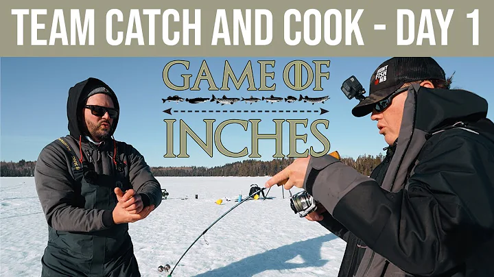 Game Of Inches - Ice Fishing Competition - Team Catch And Cook - Day 1