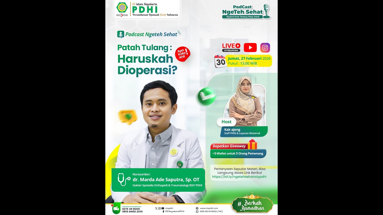PODCAST DR MARDA ADE SAPUTRA, SP.OT