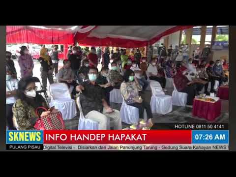 Berapa Orang yang Sudah di Vaksin | live streaming SK News tv Kalteng