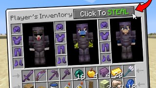 How I Stole Every Player's INVENTORY In This Minecraft SMP...