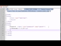XHTML and CSS Tutorial - 44 - Passwords & Upload Buttons