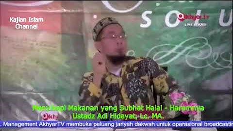 Halalkah  Makan Daging Yang Tak Diketahui Proses Penyembelihannya ? - Ust. Adi Hidayat Lc. MA.