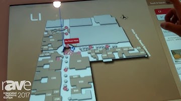 ISE 2017: Uniview Demos Interactive Kiosk Display