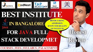 Best / Top Institute for Java full stack Development Course in Bangalore