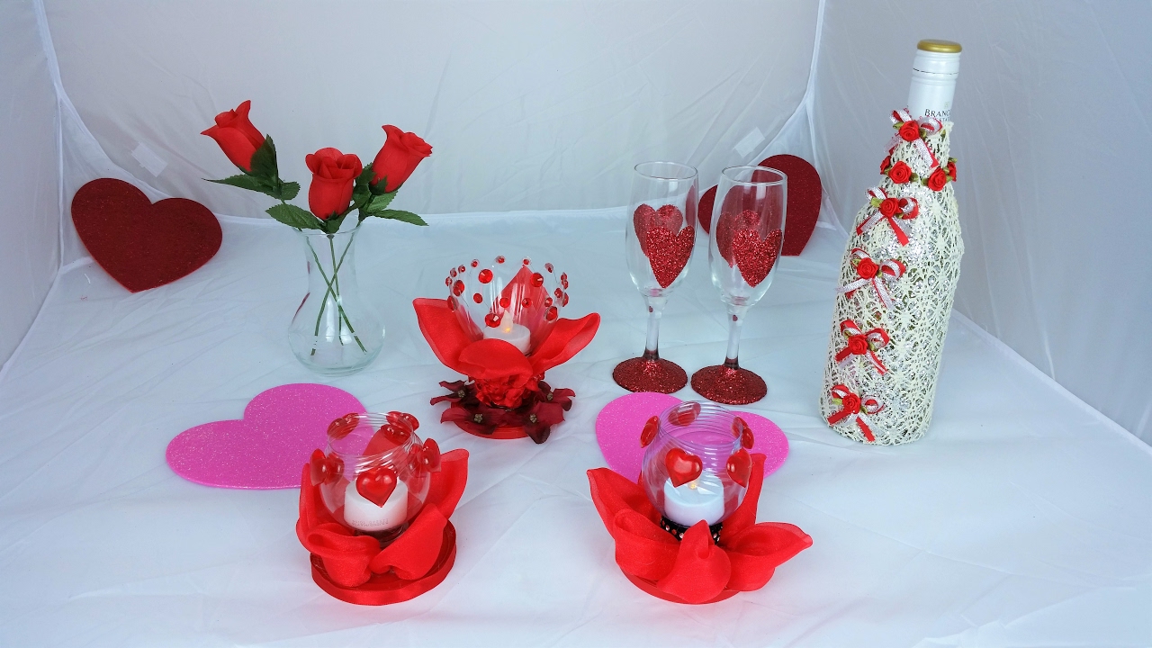 Romantic Valentine Tea Light Candle Very Easy To Make You Romantic Valentine Tea Light Candle Very Easy To Make