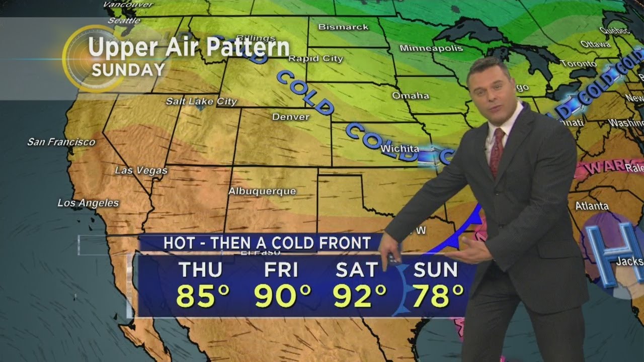 Average Temps Return To North Texas YouTube