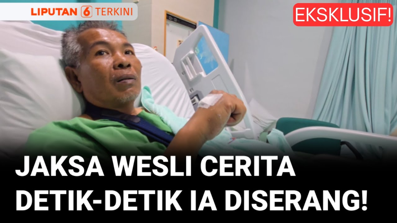 EKSKLUSIF! Jaksa Kejari Deli Serdang, Jhon Wesli Blak-blakan Soal Pembacokan Dirinya!