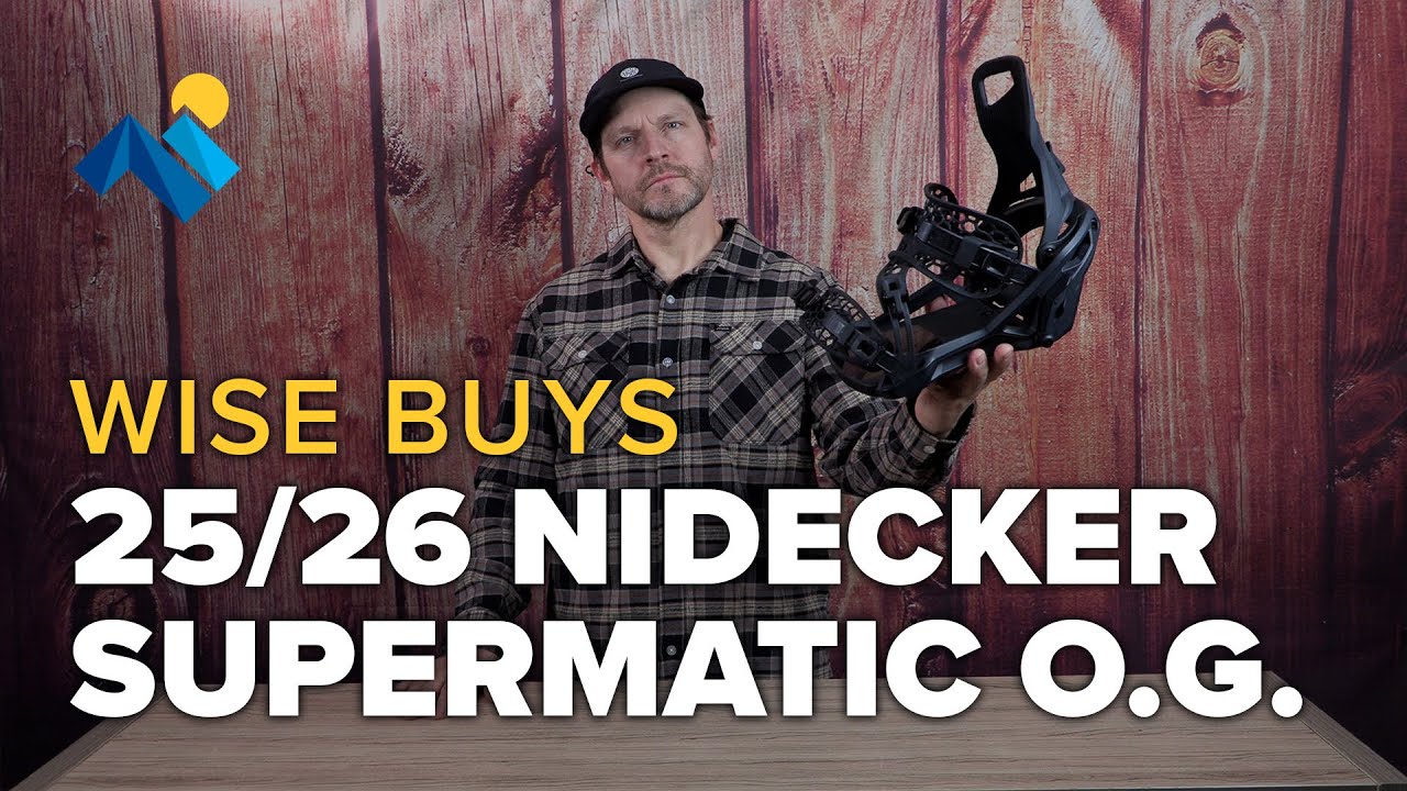 Are The 25/26 Nidecker Supermatic OG Snowboard Bindings A Wise Buy