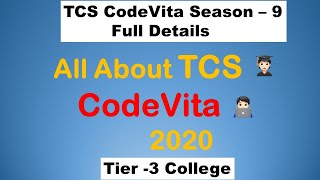 TCS CODEVITA 2020 || All about Codevita 2020 || CodeVita Season 9