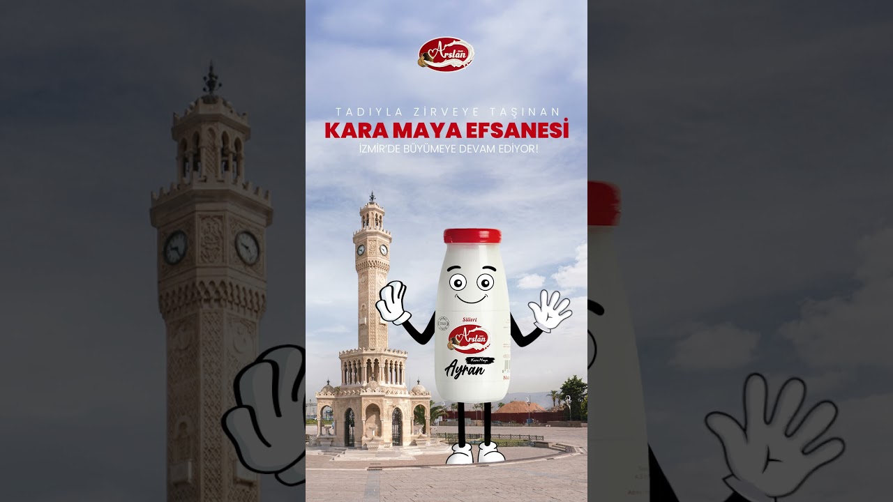Kara Maya İzmir'de! 🥛🤍 