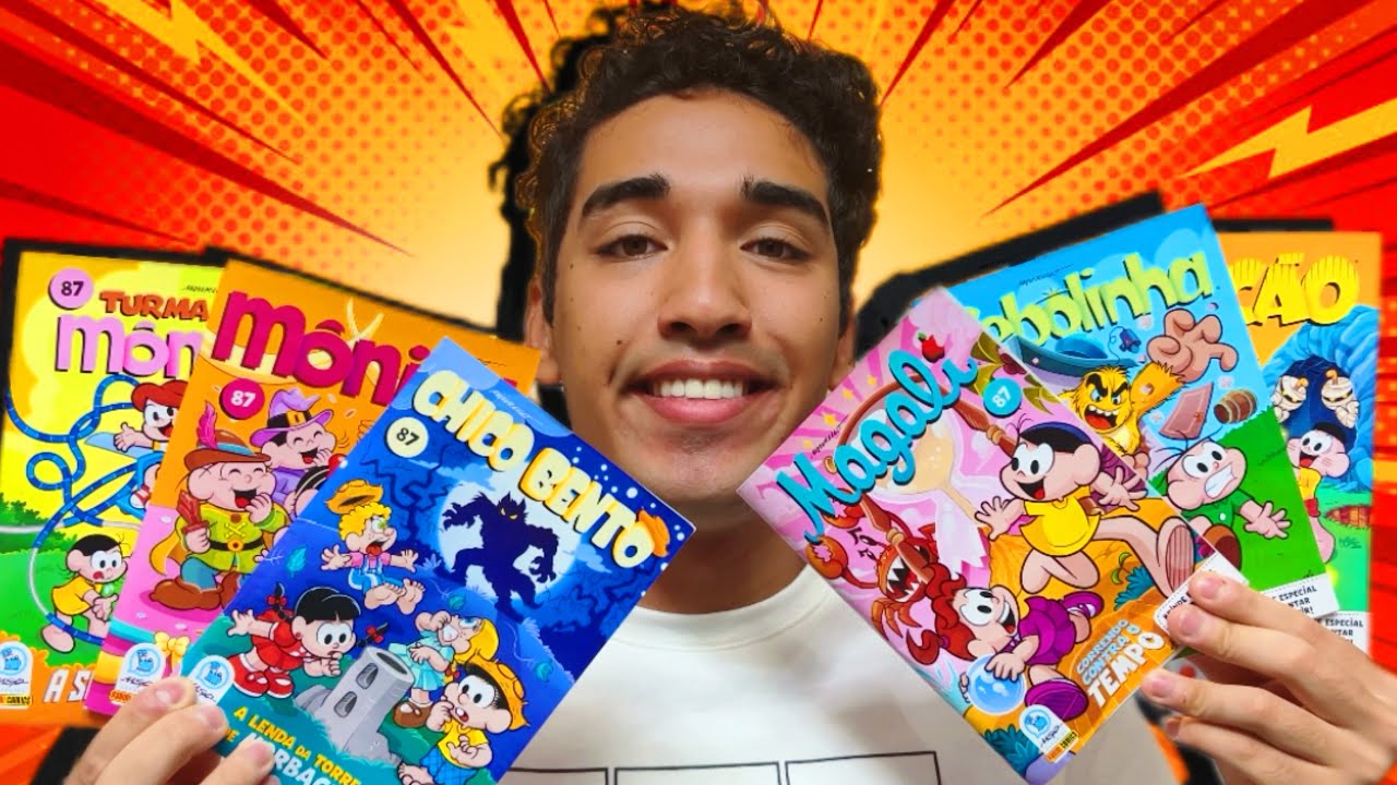 GIBIS 87 da TURMA DA MÔNICA (Com histórias do Emerson Abreu e Brinde Carteira de Mini Tutor)