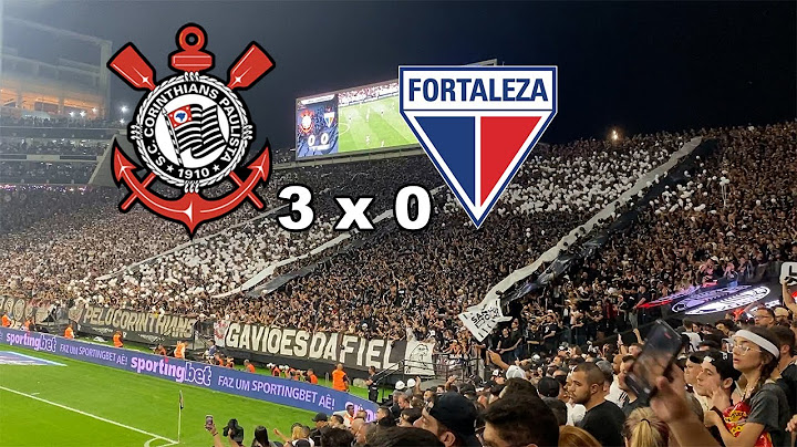 Corinthians 3 x 0 Fortaleza - react da torcida no estádio - Sul-Americana 2024