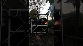 Testing Fire Logo With Pyro Lance Fountains-Raiffeisen Agrar- By Fenix Pirotehnika