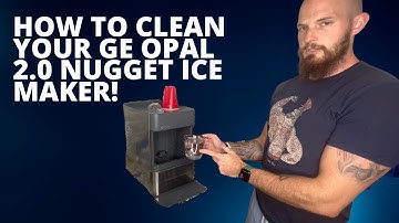 How To Clean Your Ge Opal 2.0 Nugget Ice Maker! Super Easy!