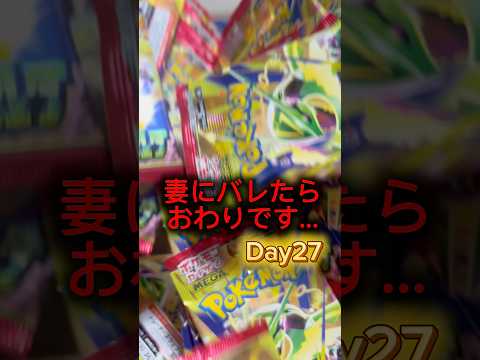 【ポケモンカード】妻にバレたら終わりです27日目。旅行チャレンジ継続中！