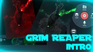 KINEMASTER TUTORIAL:-THE GRIM REAPER INTRO |PIXELLAB|KINEMASTER|TECH BUDDY
