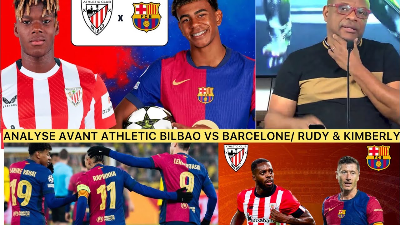 Barcelone vs Athletic Bilbao analyse avan match & liga gen pwoblem arbitres .Rudy/kimberly