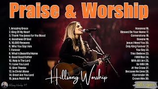 Amazing Grace | Special Hillsong Worship Songs Playlist 2024 🔔 Best Worship Songs Playlist (Lyrics)