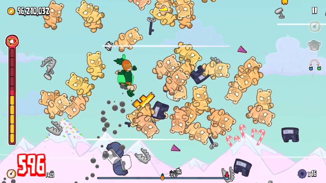 Burrito Bison Launcha Libre Back In Time Game Play YouTube