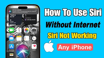 how to use siri without internet connection | iPhone siri use bina internet/siri not working offline