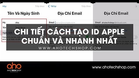 Hướng dẫn tạo id apple hàn	Informational, Transactional