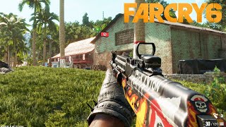 Far Cry 6 Gameplay Free Roam - Outpost Takeover (Far Cry 6 Combat)