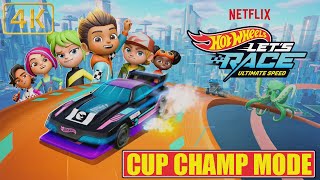 Hot Wheels Lets Race Ultimate Speed - Cup Champ Mode - 4K Ultra Hd Gameplay