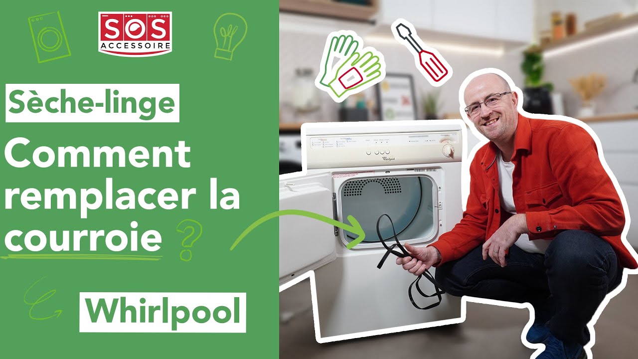 👚 Comment remplacer la courroie de mon sèche linge Whirlpool ? YouTube — free download