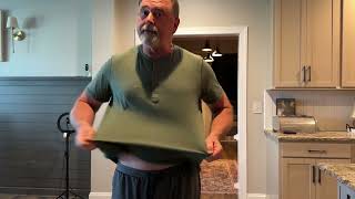 Reviewing PEGENO's Cotton Henley Tee for Men #ad