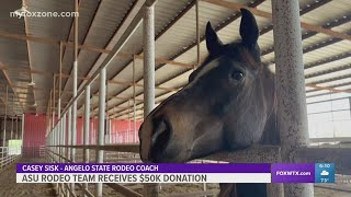 ASU Rodeo Team receives $50,000 donation