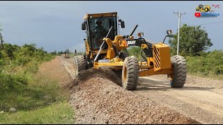 Amazing M Grader Sany With Roller Sakai On Projects Building Roads The Best  Motor Grader Pushing Gr by TVC Machine 3,777 views 9 months ago 16 minutes