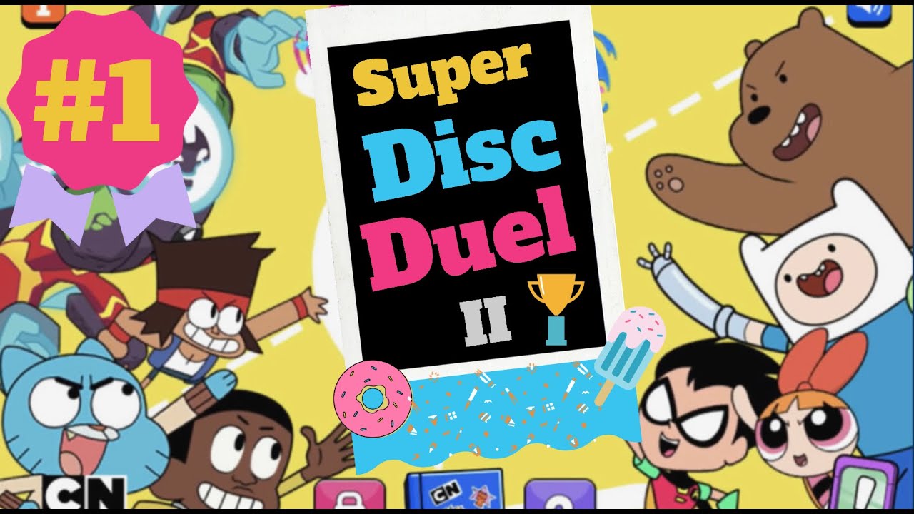 Gumball Super Disc Duel 2 Gumball and Finn As A Starter Cartoon