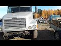 (Фрэд 1)Внешний вид перед покраской. начало разборки Freightliner century class