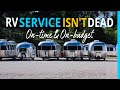 RV Service at Woodlands Airstream + Petoskey State Park Michigan