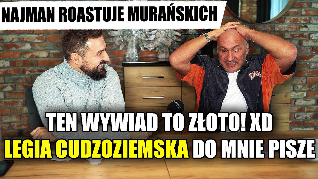 NAJMAN POKAZUJE ROZMOWY OD ŻOŁNIERZA LEGII CUDZOZIEMSKIEJ! *NIEZNANA HISTORIA MURANA Z EMELIANENKO*