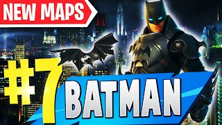 TOP 7 Best BATMAN Creative Maps | Fortnite Batman Map CODES (VERY FUN)