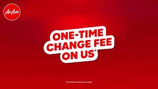 One-Time Change Fee, on us ✈️