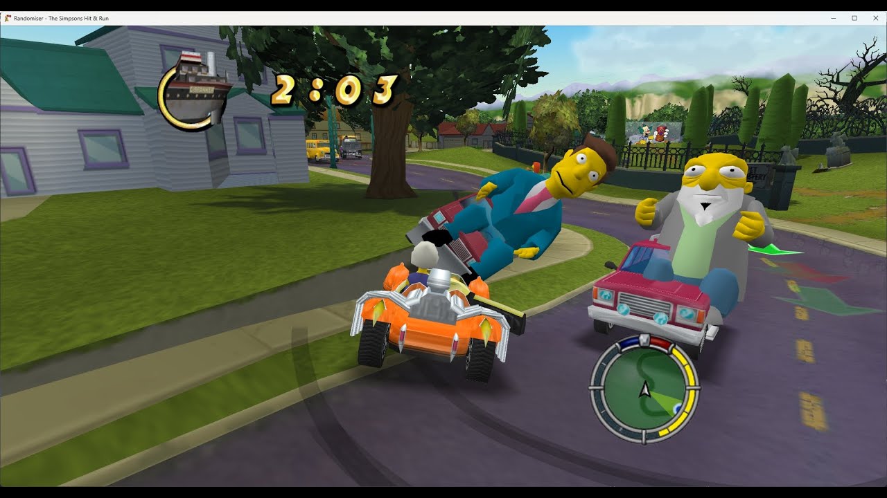 100 Percenting The Simpsons Hit and Run With Randomizer Mod (Part 26)
