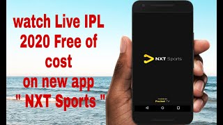 Watch IPL 2020 Free | NXT Sports App screenshot 3