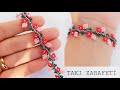 Bahar Dalı Çiçekli Bileklik Yapımı /Spring Branch Floral Bracelet Making /diy