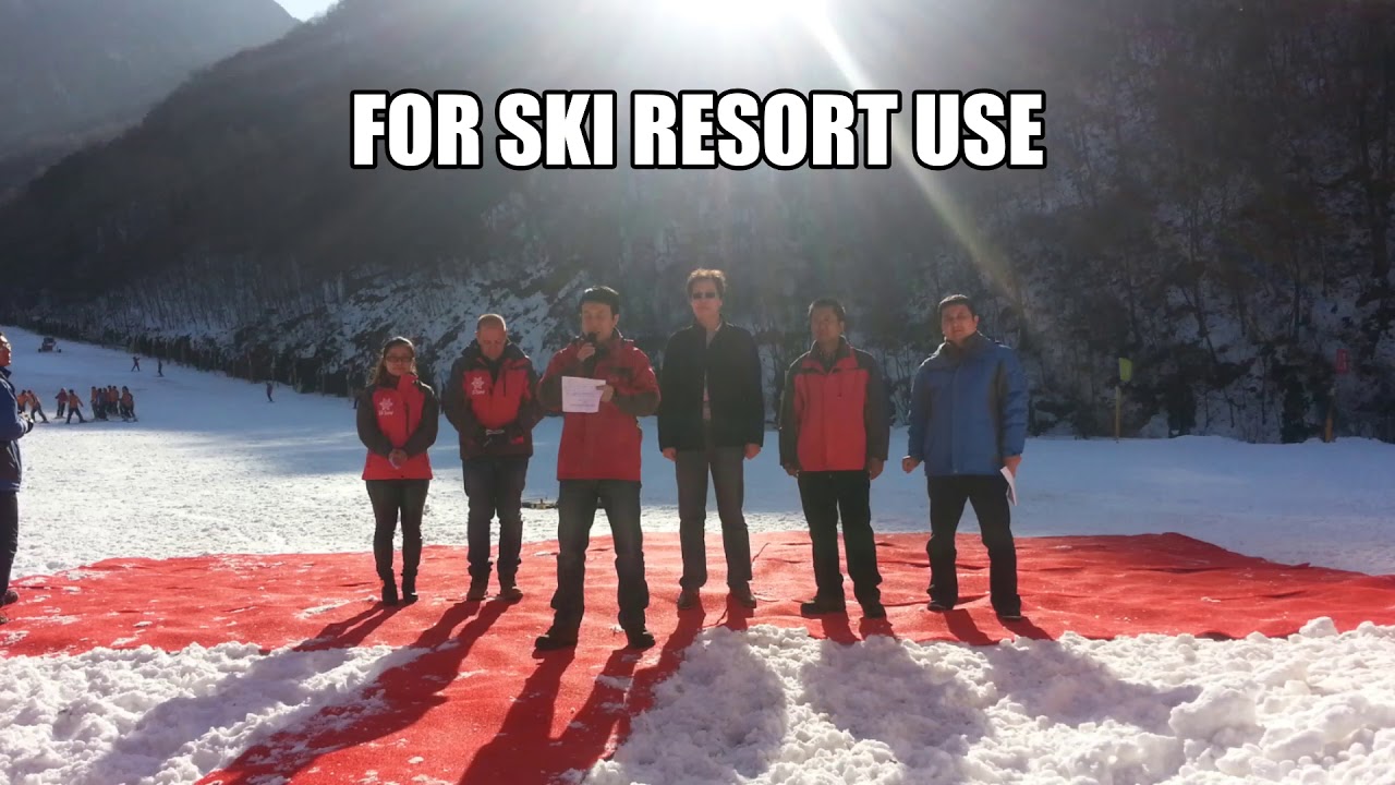 Bucceri B4 snow machine promotional video