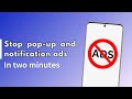 How to stop ads on phone