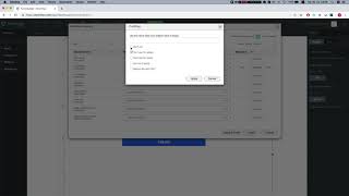 Push mapping: If Settings