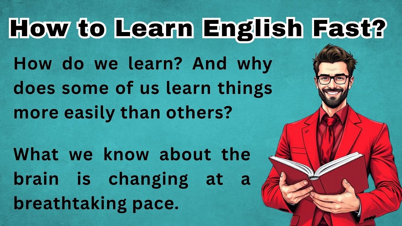 How to Learn English Fast || Improve Your English || Learn English ...