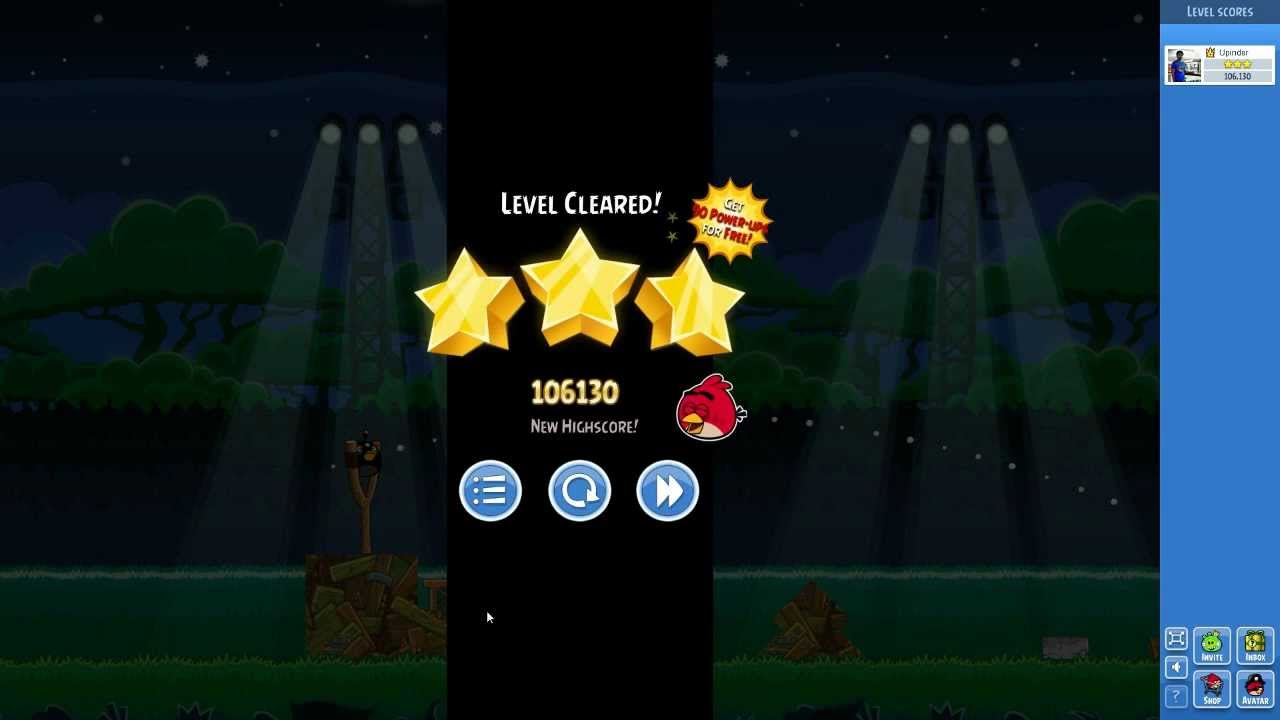 Angry Birds Friends - Week 27 Tournament Level 2 November 19 3Stars Walkthrough Week 27 Level 2