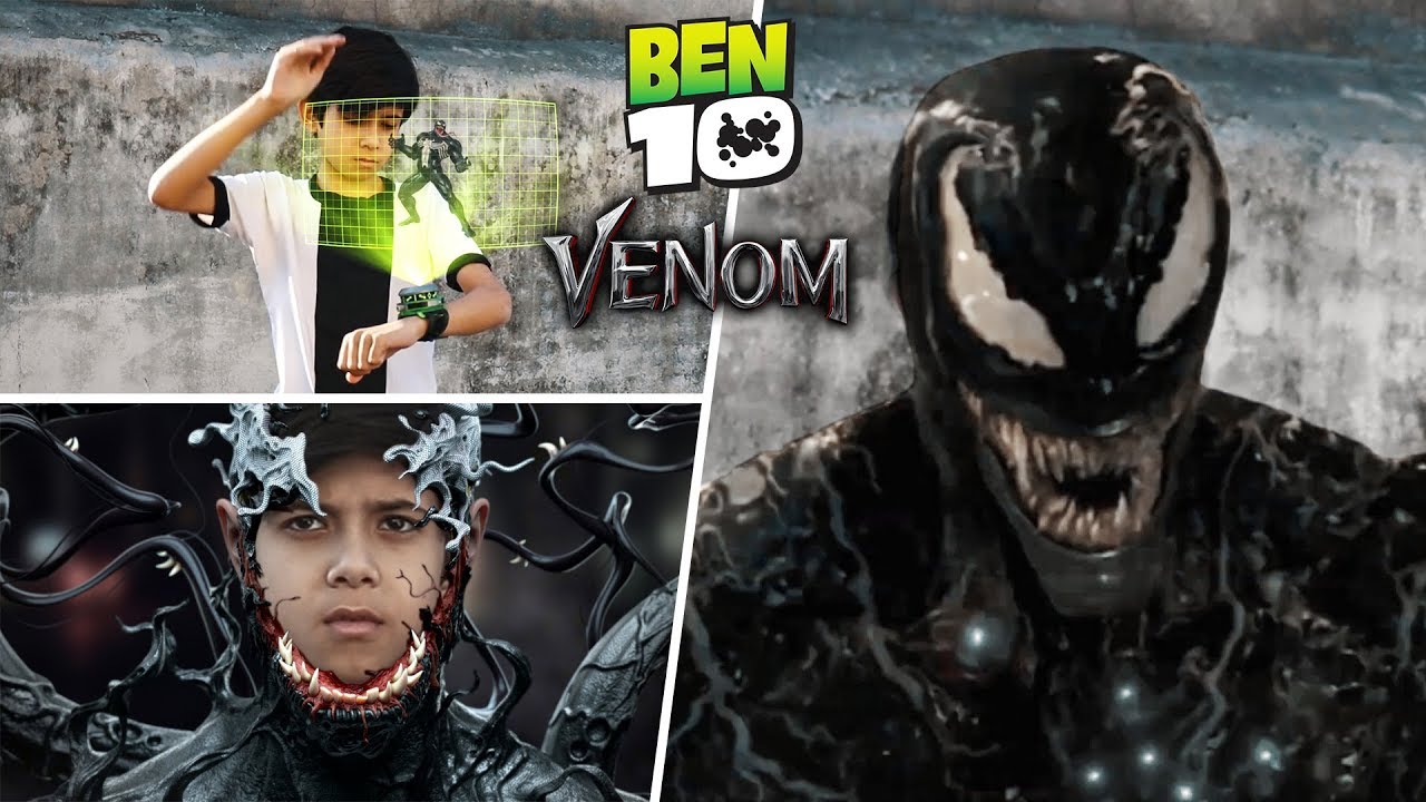 Ben 10 Transforming into Venom | A Short film VFX Test
