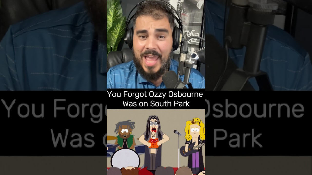 You Forgot Ozzy Osbourne Was on South Park