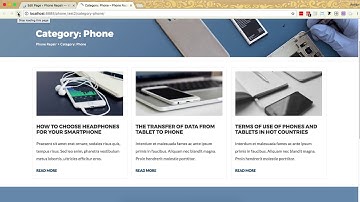 Phone Repair - Using Post Grid Visual Composer Element