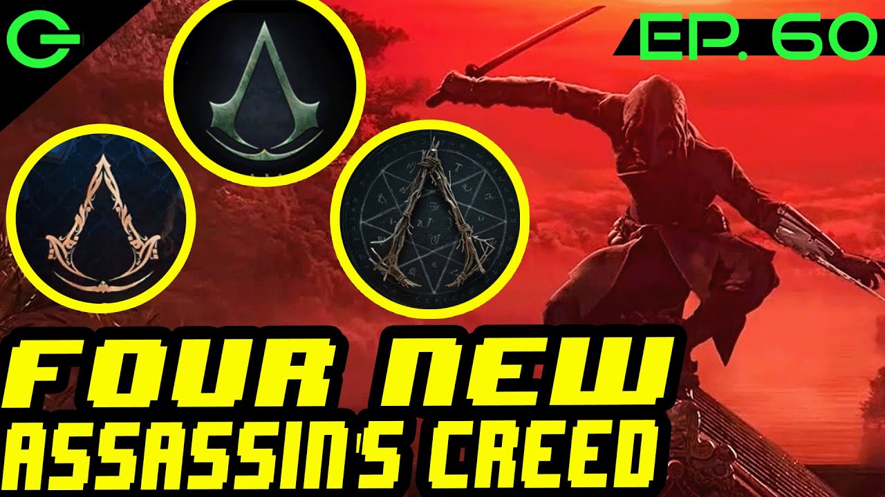 4 NEW Assassin's Creed - EXPLAINED - Geeklife EP 60: Gods, Mods, and Dad Bods