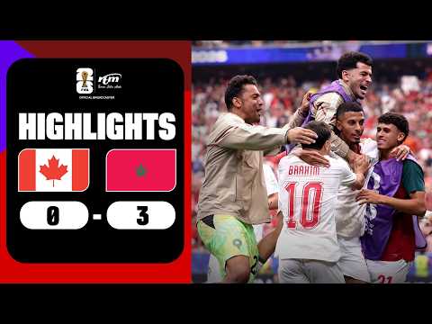 Canada 0 - 3 Morocco | Match Highlights FIFA World Cup 2026
